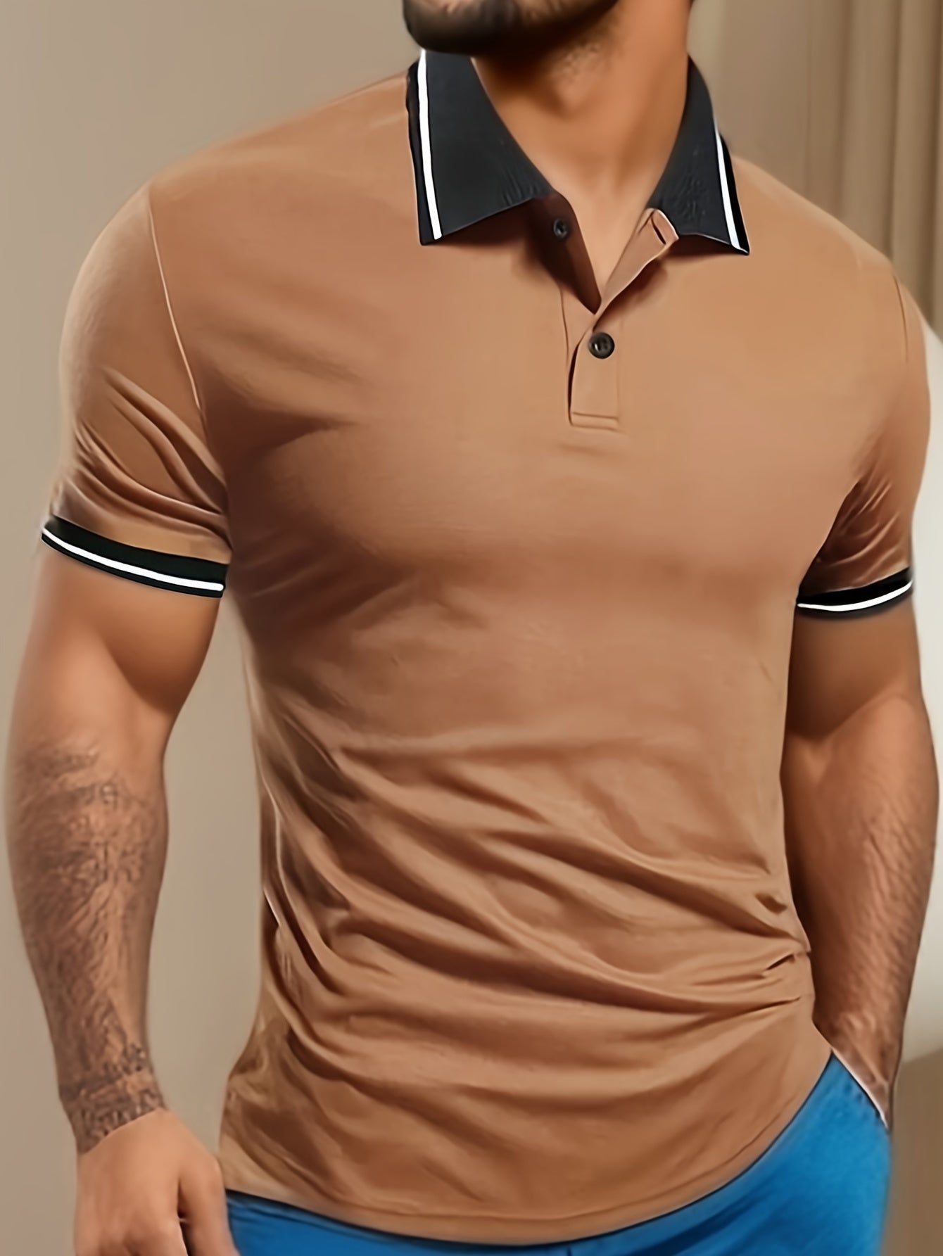 Liam™ | Elastisk Polotröja