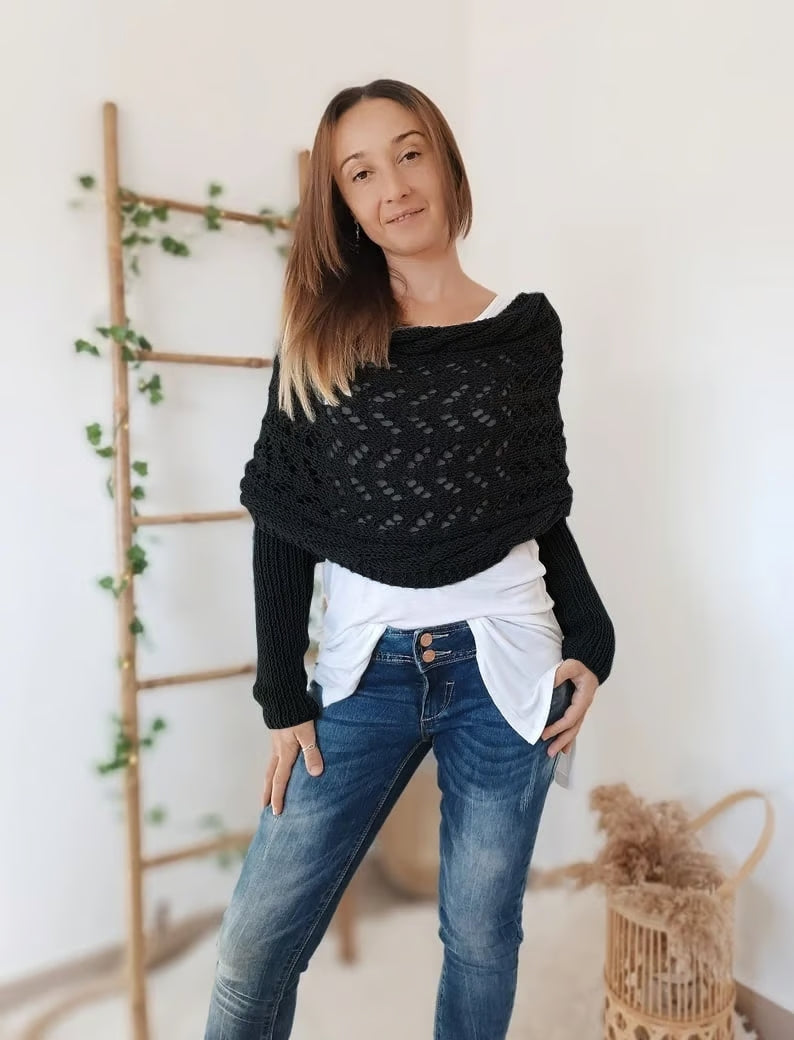 Valeria™ | Elegant Mångsidig Poncho